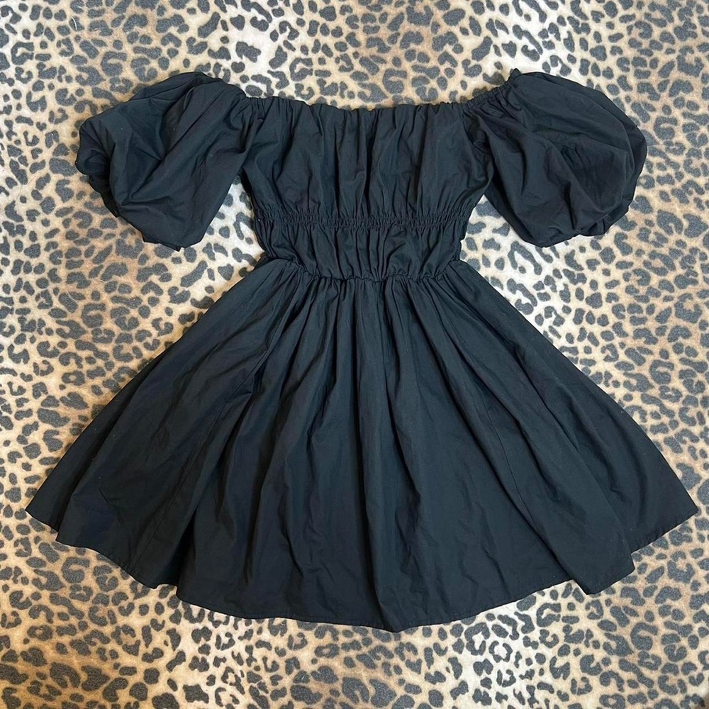 Abercrombie & Fitch Babydoll Dress in Black XS NWOT